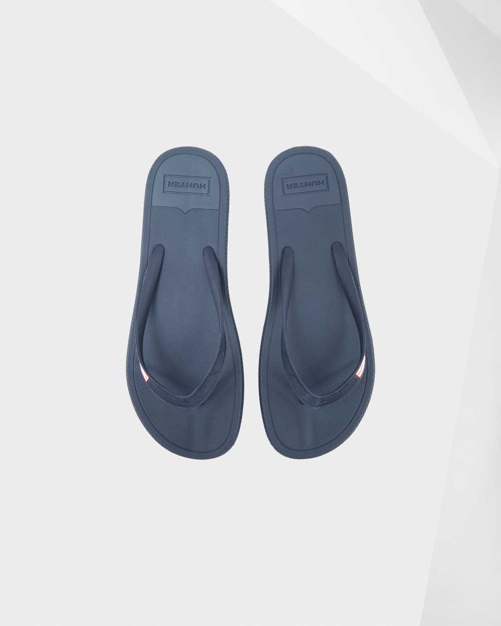 Hunter Original Men's Flip Flops NZ-32455W Navy